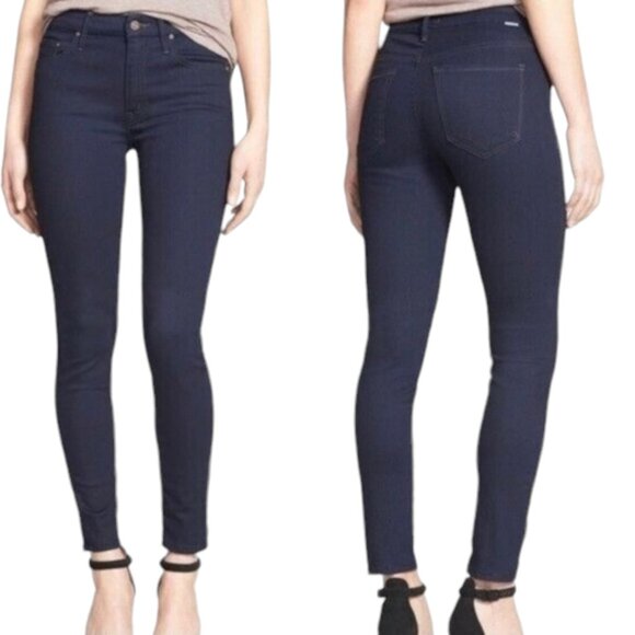 MOTHER women's high waisted the Looker Give me Liberty blue jeans sz 30